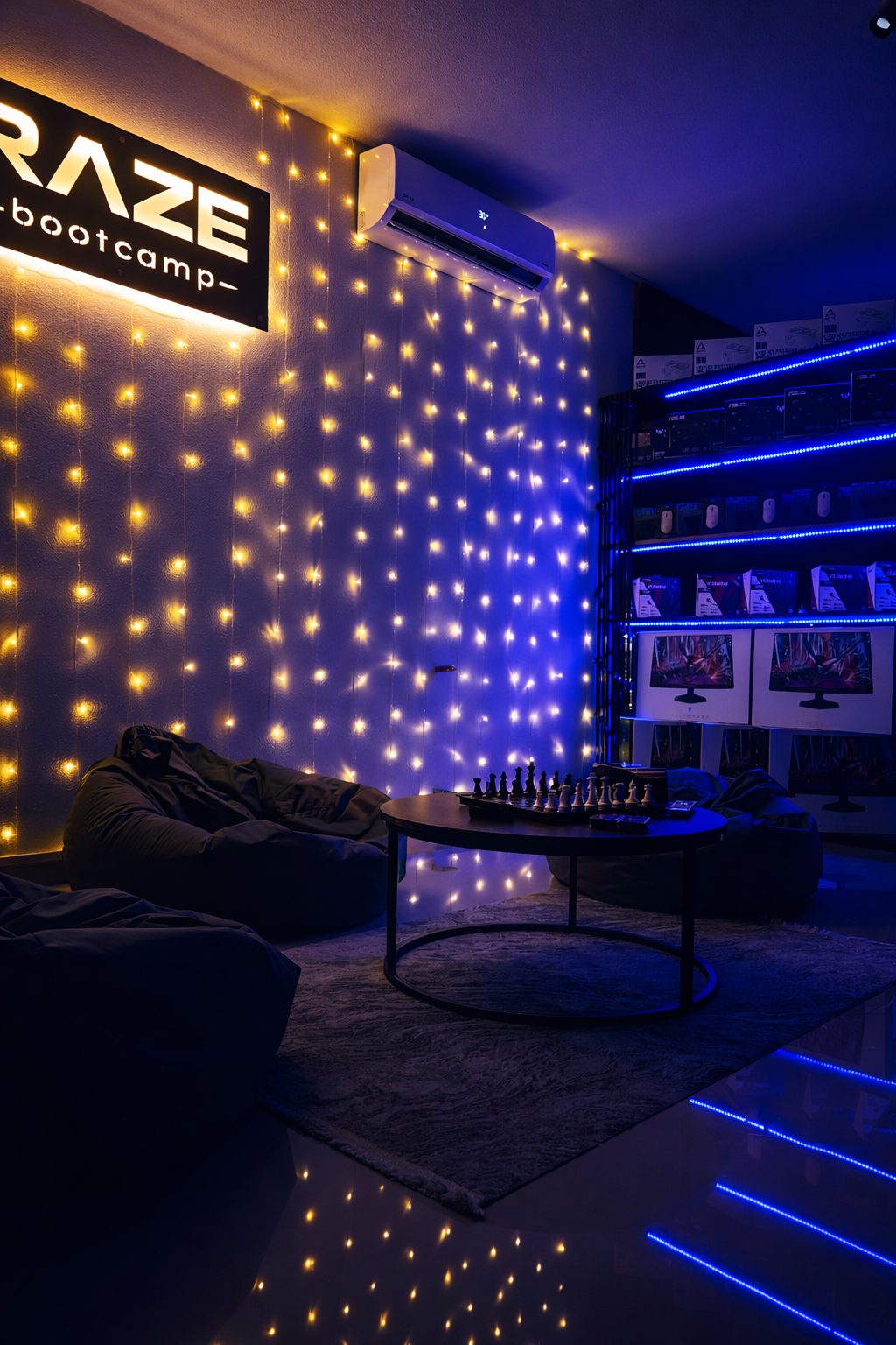 Zona lounge RAZE Bootcamp